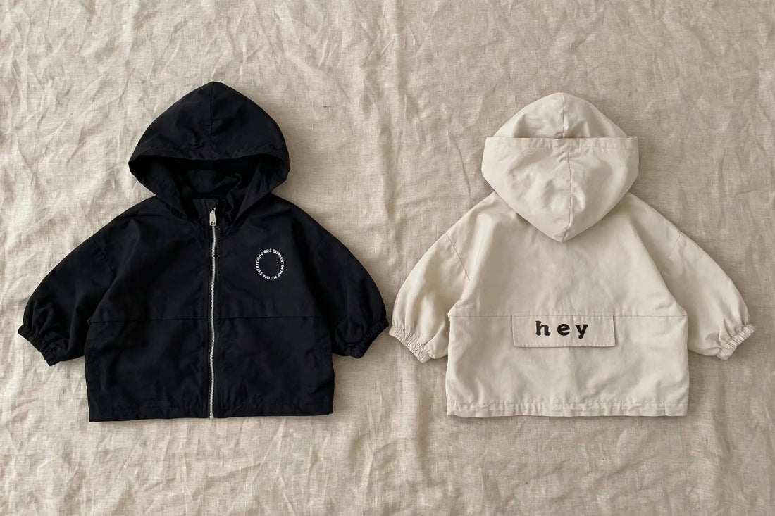 Coupe-Vent HEY - Veste Légère à Capuche Bébé Mixte 1-8 ans | Varenne Kids Club