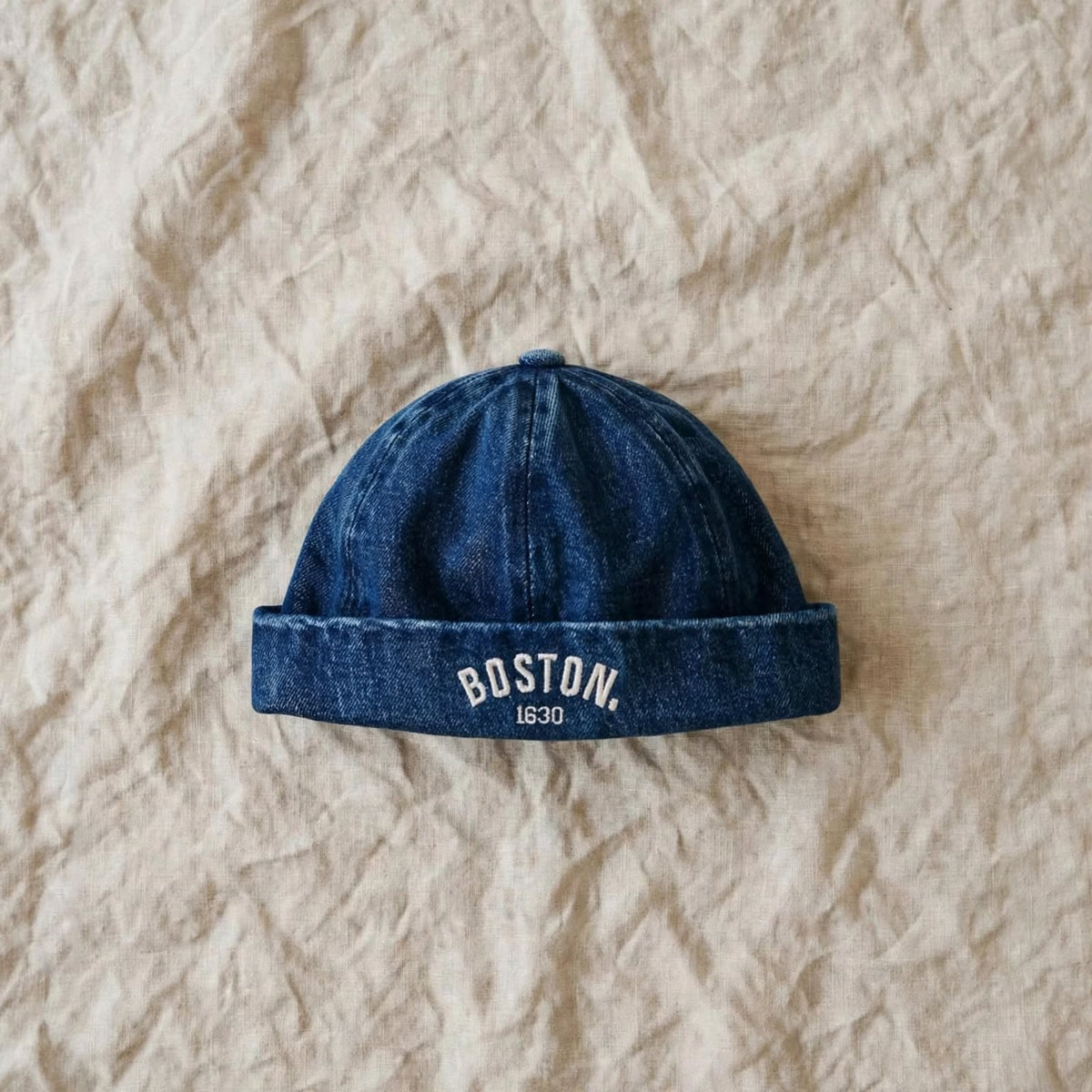 Bonnet Docker Denim BOSTON 1630 - Bébé Enfant | Varenne Kids Club