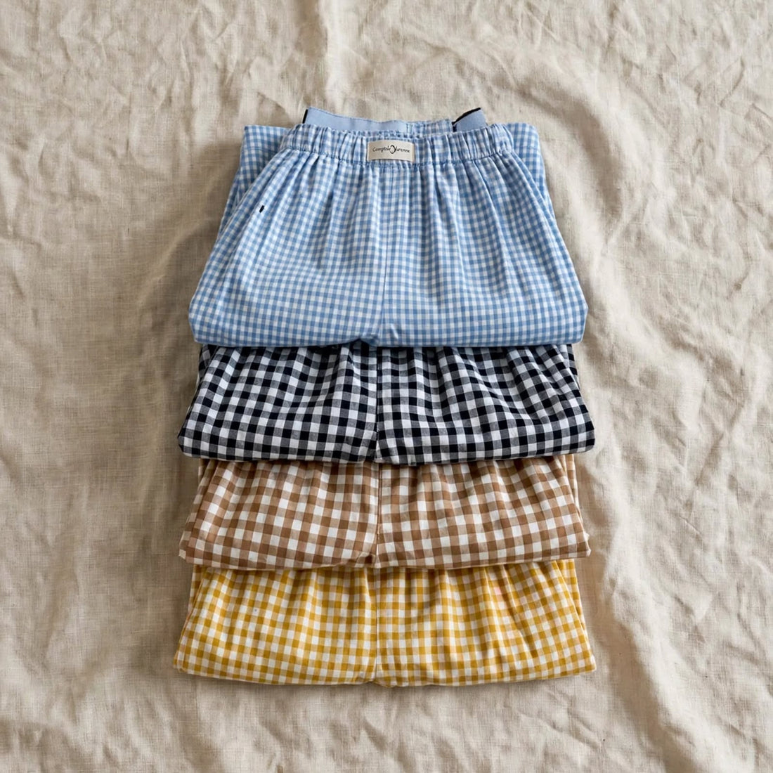 Gingham Pants - Baby Plaid Pants Spring 0-5 years | Varenne Kids Club
