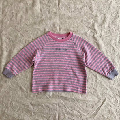Pull Rayé Enfant - Coupe Boxy et Manches Raglan