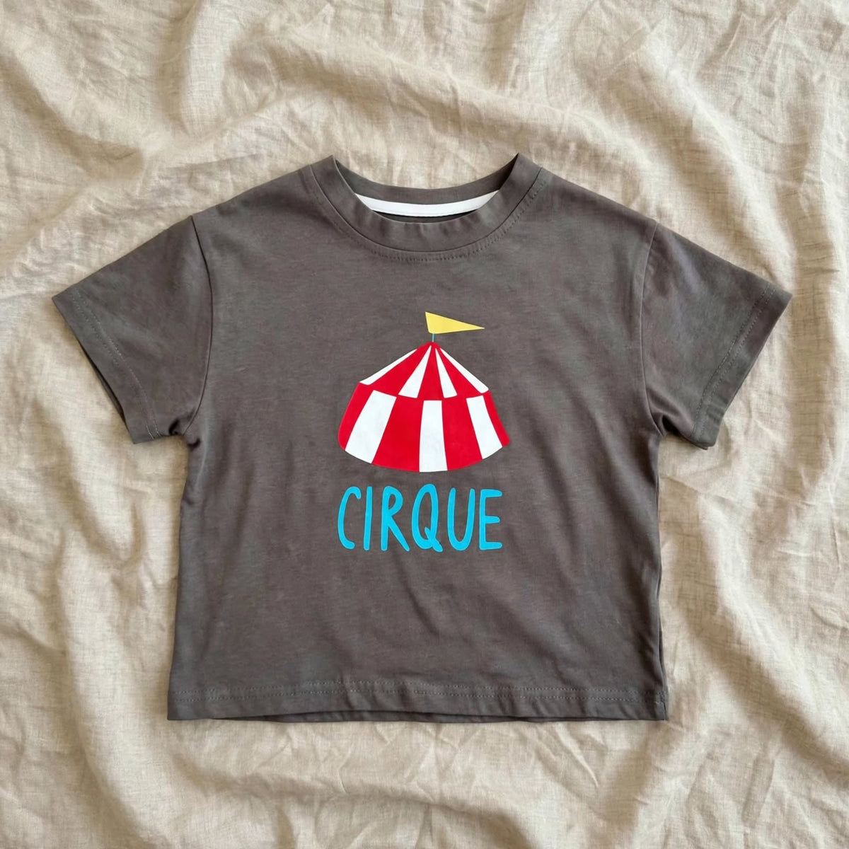 Circus T-Shirt - Star Circus Summer T-Shirt 2-8 years | Varenne Kids Club