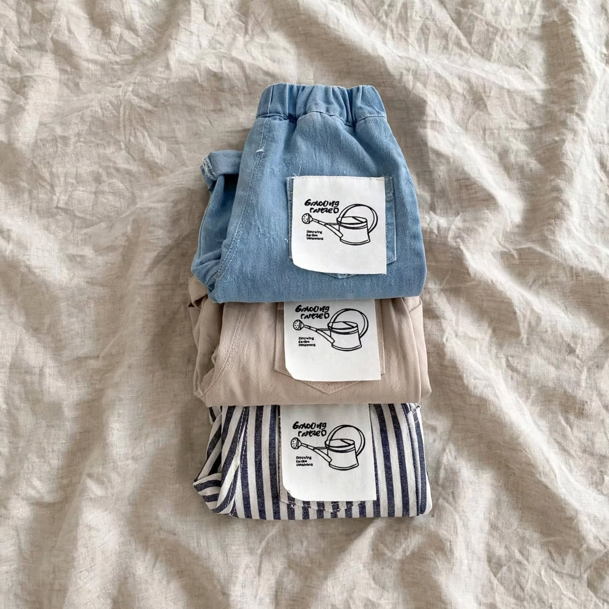 Wide Cargo Trousers - Graphic Pocket Baby 1-4 years | Varenne Kids Club