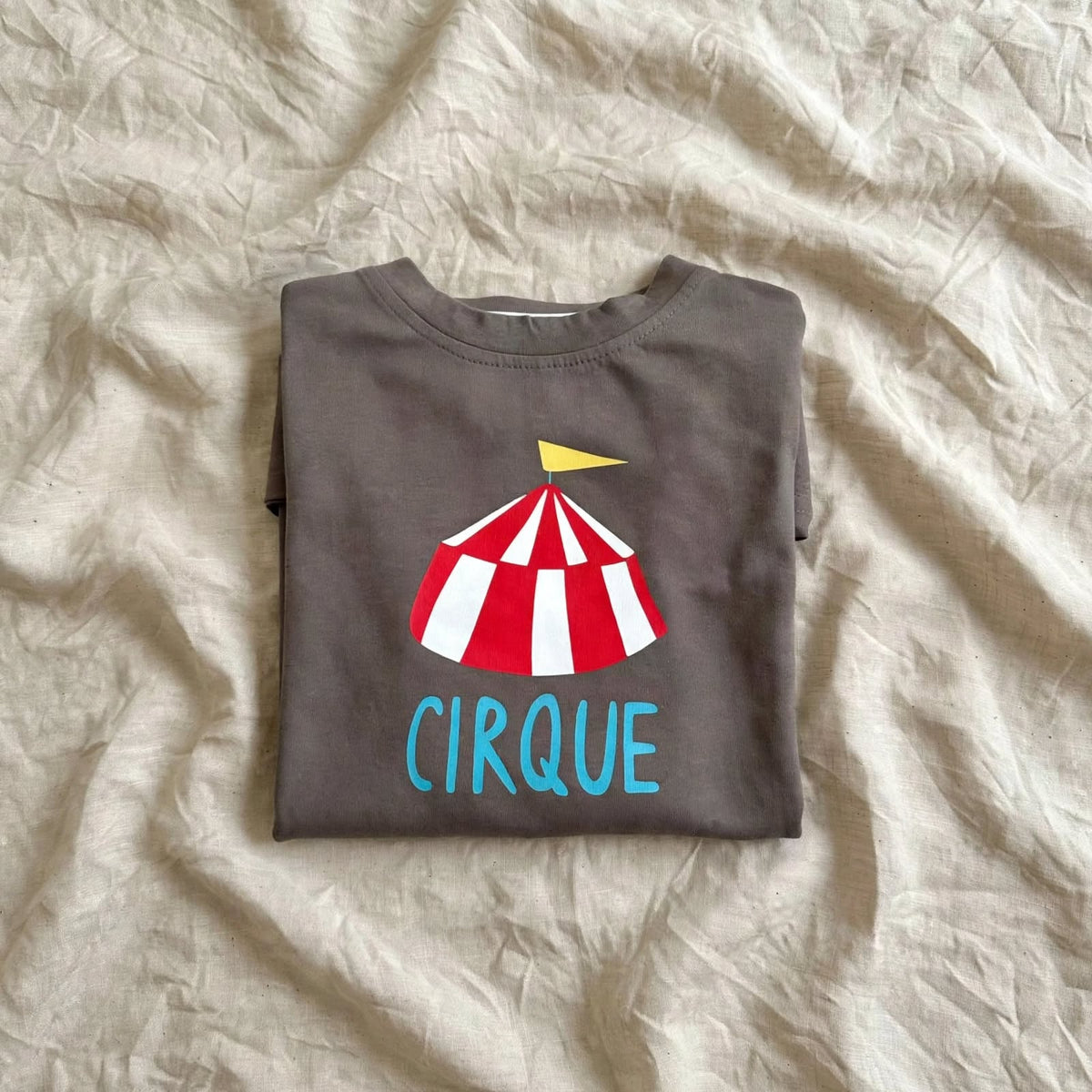 Circus T-Shirt - Star Circus Summer T-Shirt 2-8 years | Varenne Kids Club
