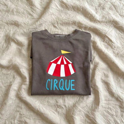Circus T-Shirt - Star Circus Summer T-Shirt 2-8 years | Varenne Kids Club