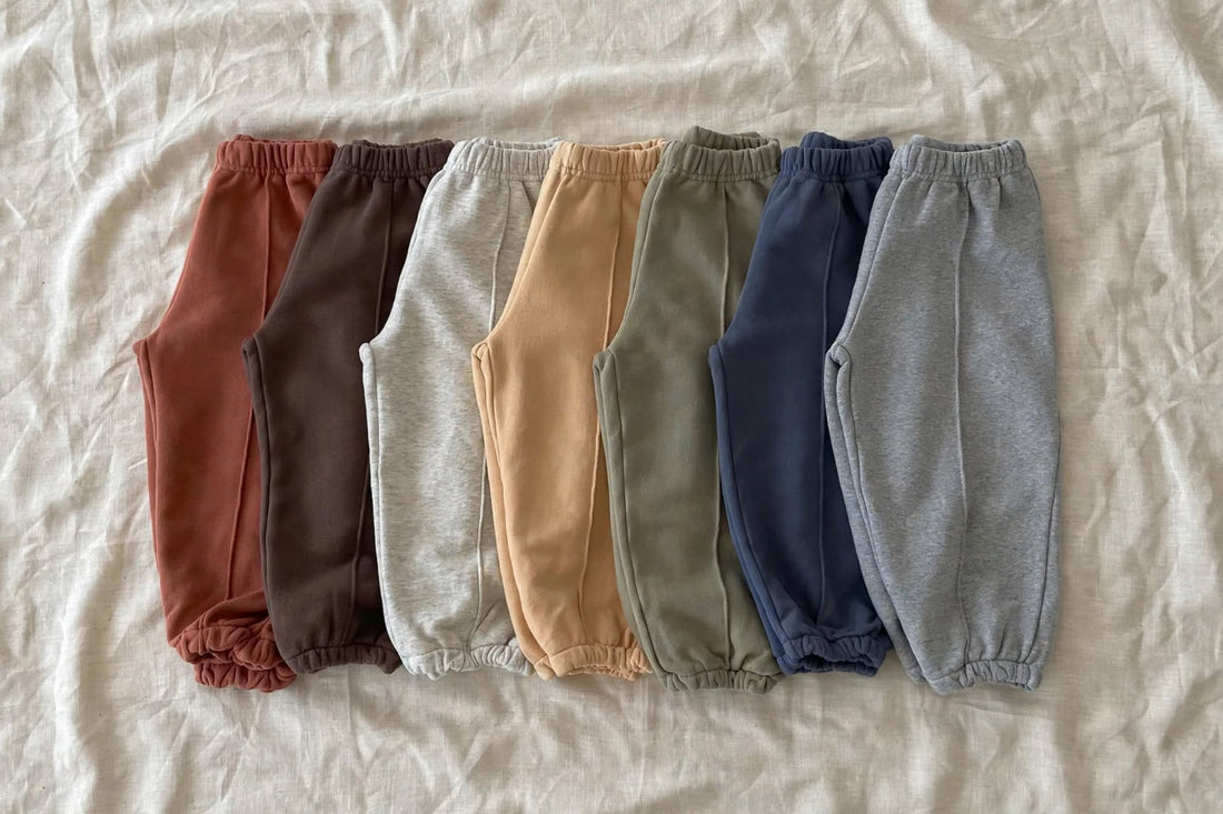 Korean Soft Joggers - Baby Fleece Pants 9M-4 years | Varenne Kids Club