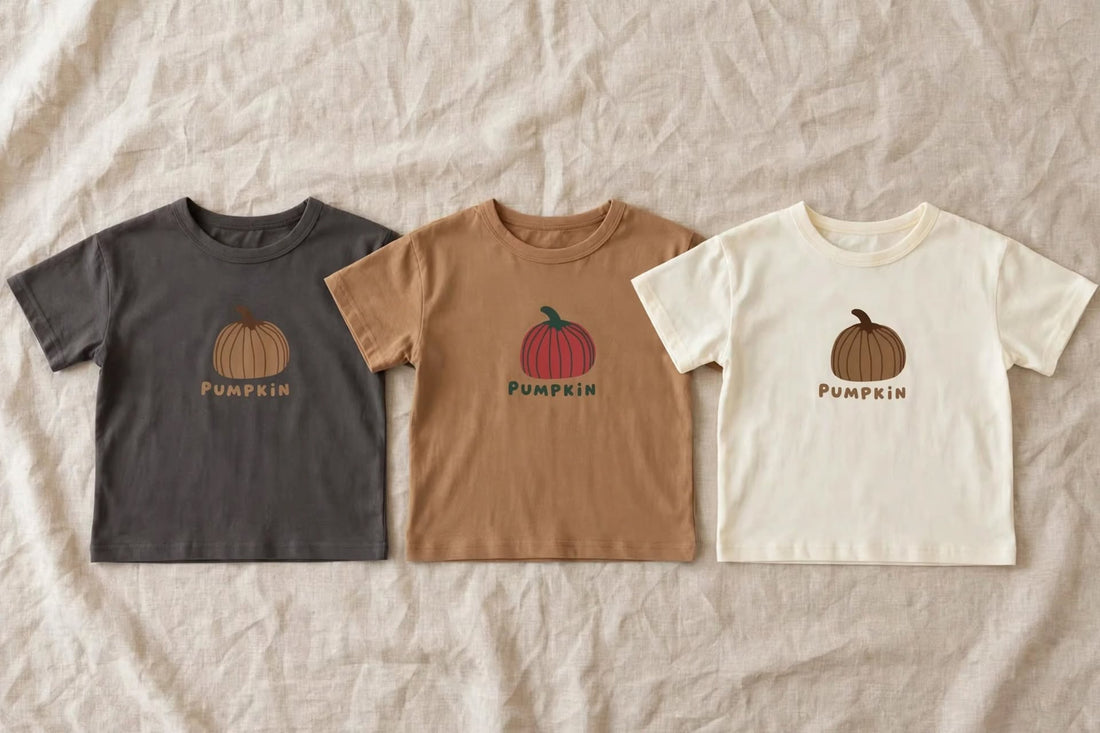 Pumpkin T-Shirt - Late Summer/Fall Pumpkin T-Shirt 9M-6 years | Varenne Kids Club