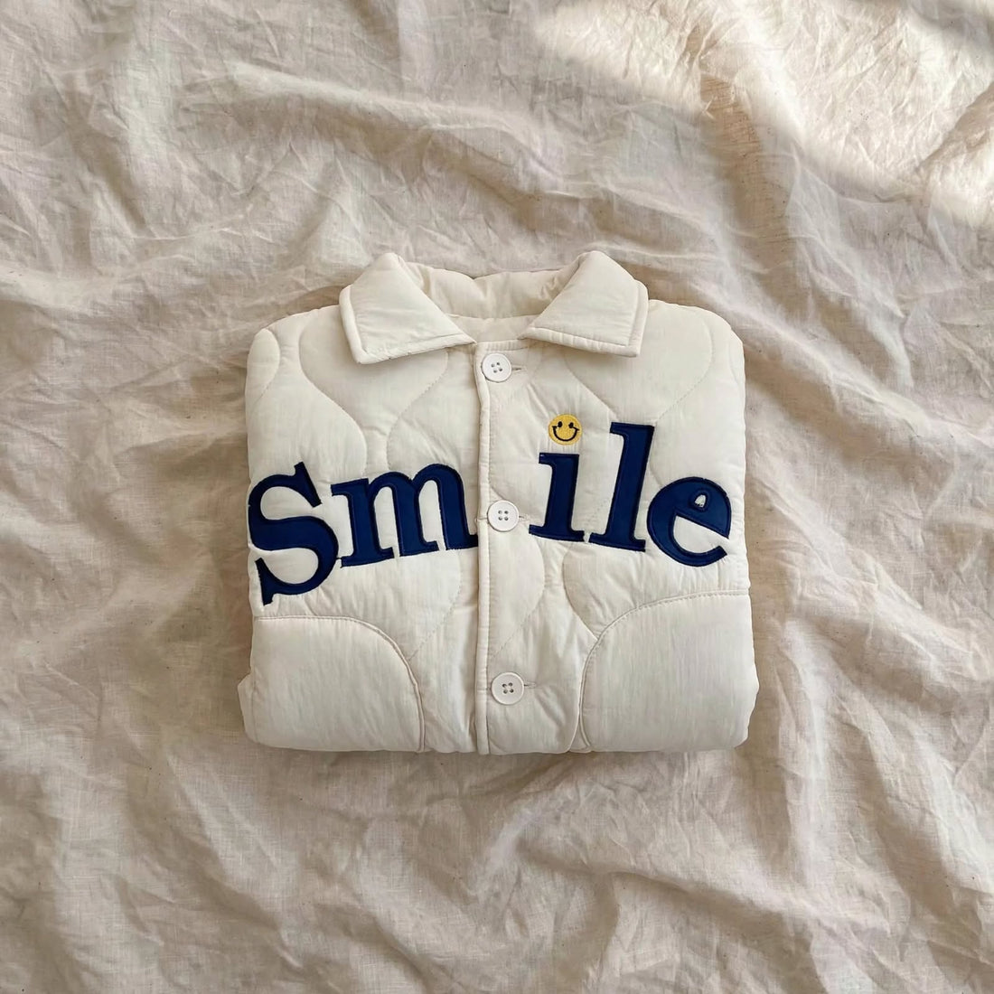 Veste Matelassée SMILE - Veste Hiver Bébé 0-6 ans | Varenne Kids Club