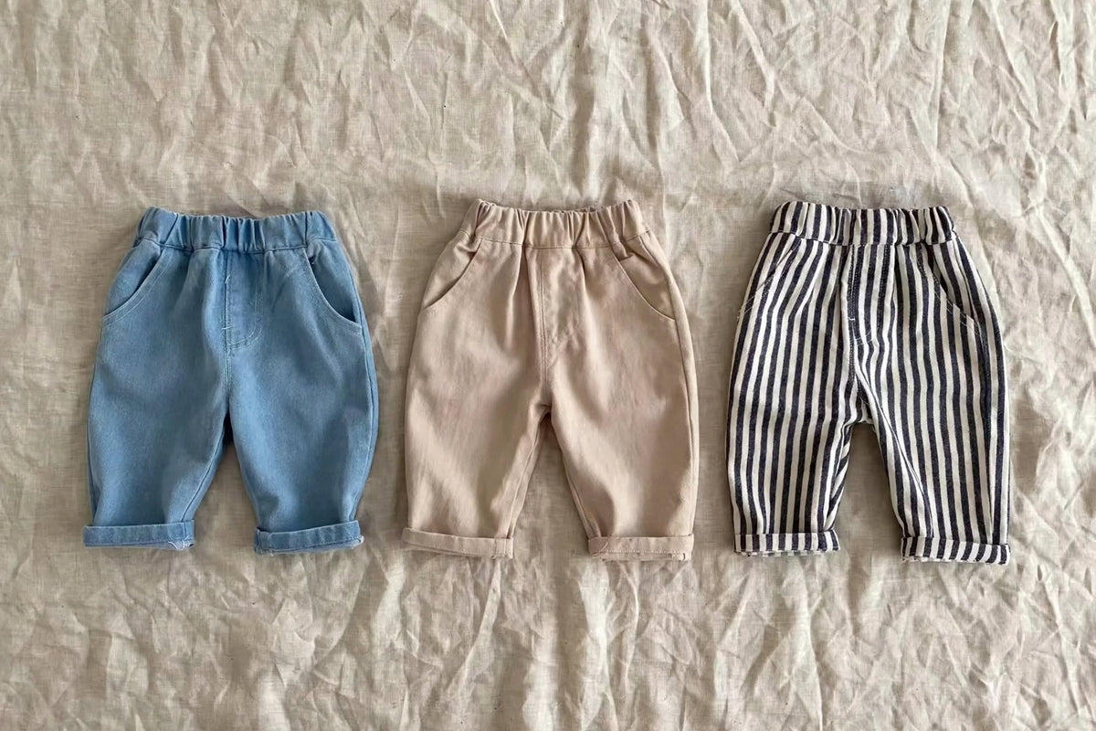 Wide Cargo Trousers - Graphic Pocket Baby 1-4 years | Varenne Kids Club