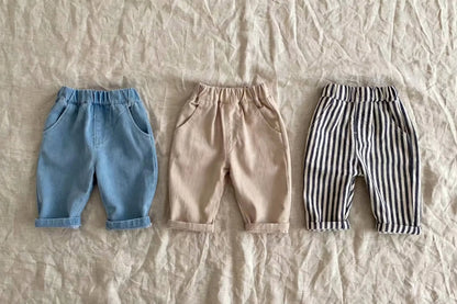 Wide Cargo Trousers - Graphic Pocket Baby 1-4 years | Varenne Kids Club