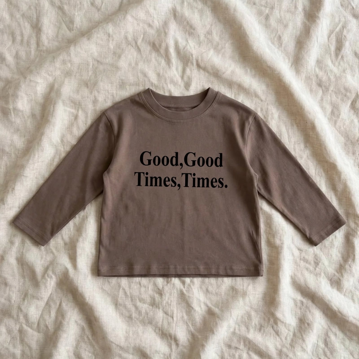 T-shirt Good Times - T-shirt Manches Longues Bébé 9M-7 ans | Varenne Kids Club