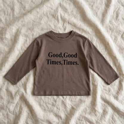 T-shirt Good Times - T-shirt Manches Longues Bébé 9M-7 ans | Varenne Kids Club