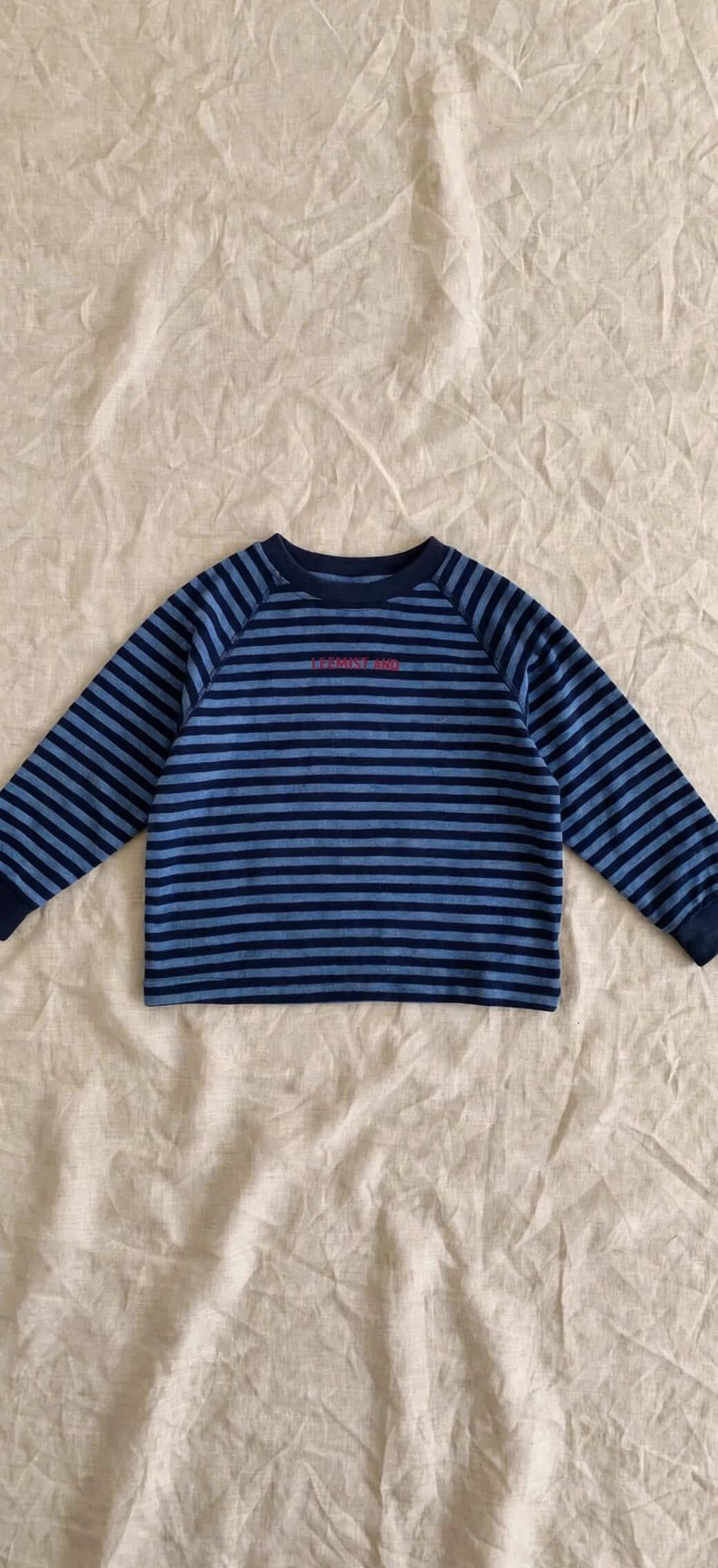 Pull Rayé Enfant - Coupe Boxy et Manches Raglan
