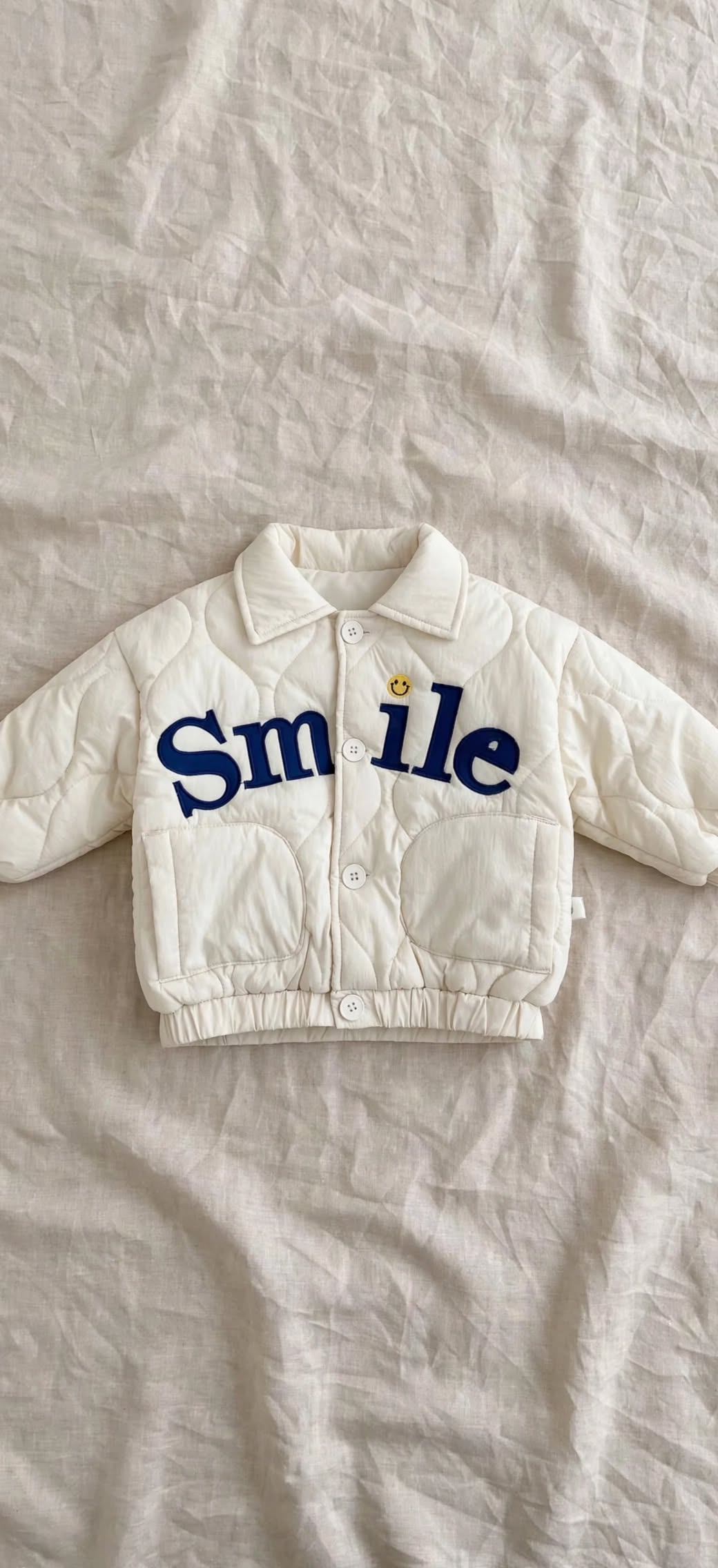 Veste Matelassée SMILE - Veste Hiver Bébé 0-6 ans | Varenne Kids Club