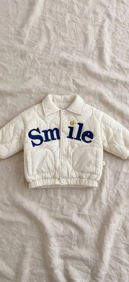 Veste Matelassée SMILE - Veste Hiver Bébé 0-6 ans | Varenne Kids Club