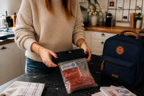 Varenne™ — Mini Scelleuse Alimentaire 2-en-1