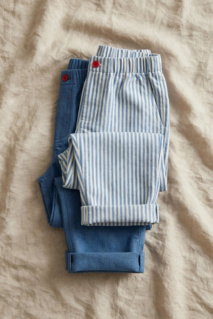 Pantalon Bouton Rouge - Pantalon d&