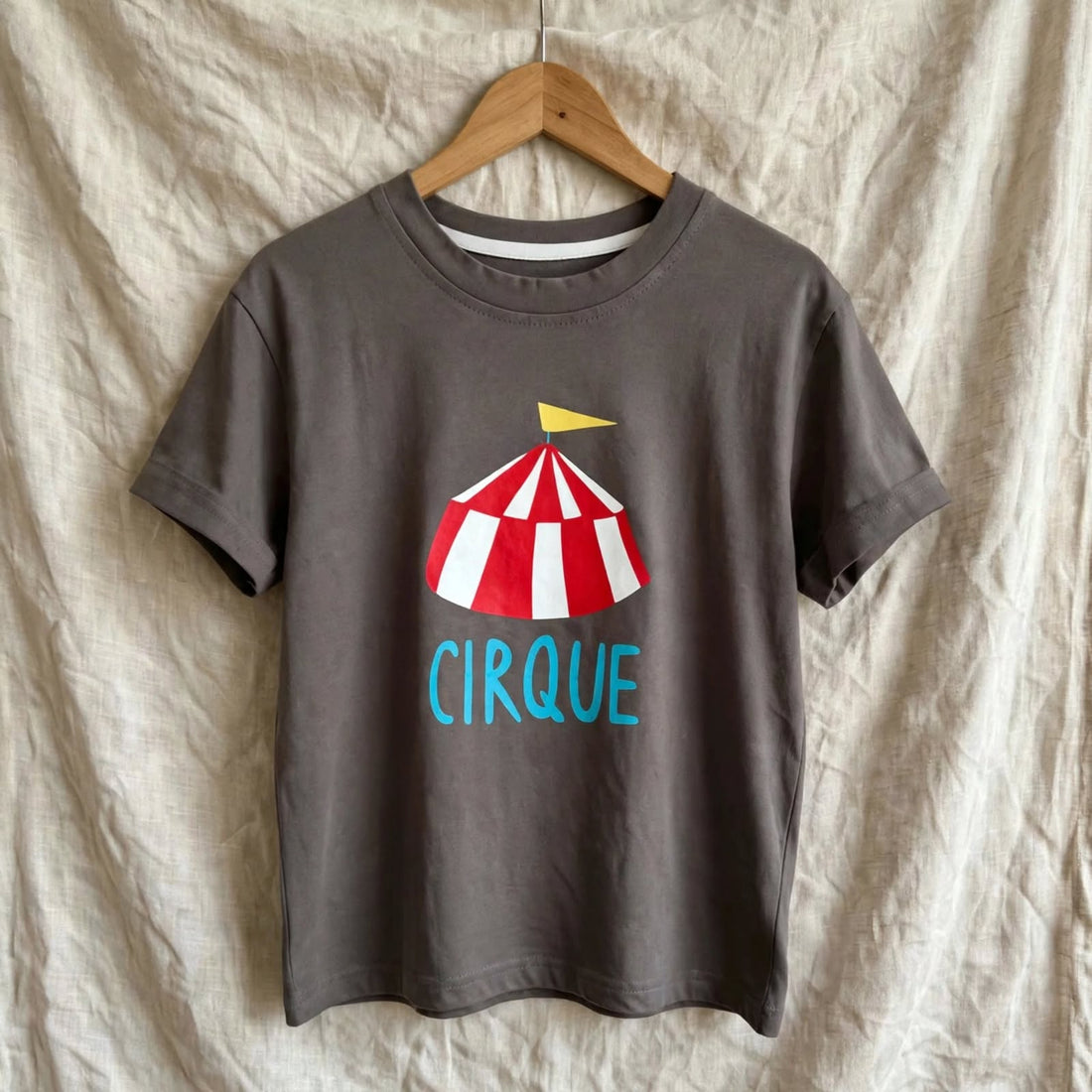 Circus T-Shirt - Star Circus Summer T-Shirt 2-8 years | Varenne Kids Club