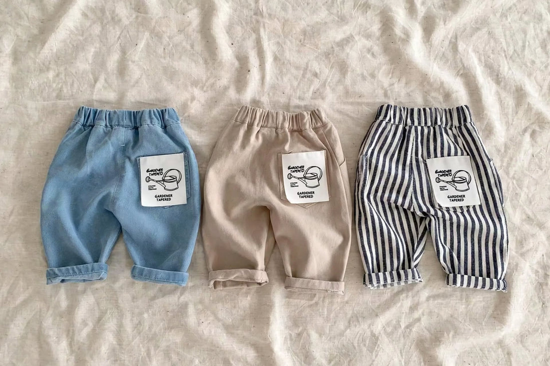 Wide Cargo Trousers - Graphic Pocket Baby 1-4 years | Varenne Kids Club