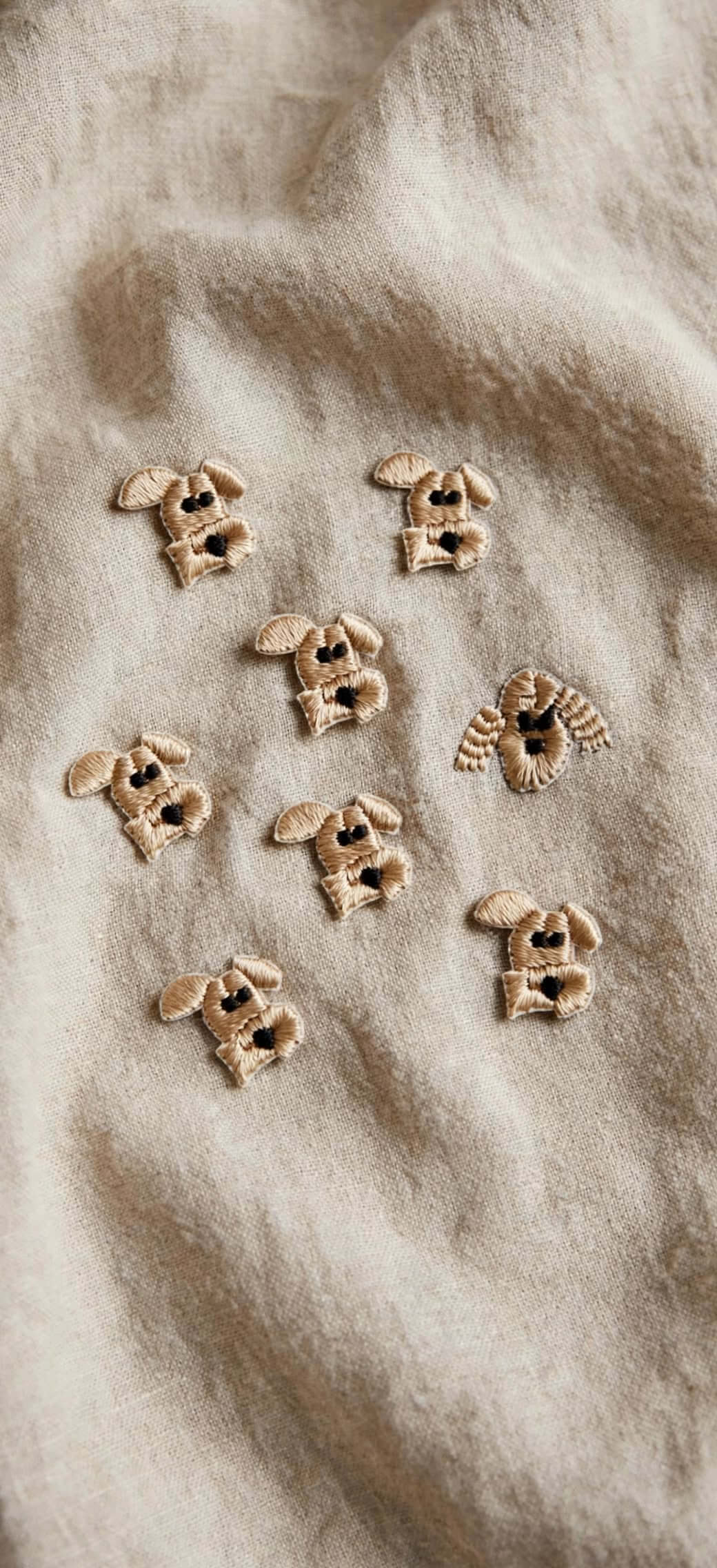 Sac à Dos Enfant Animaux Brodés - Détails Rayés