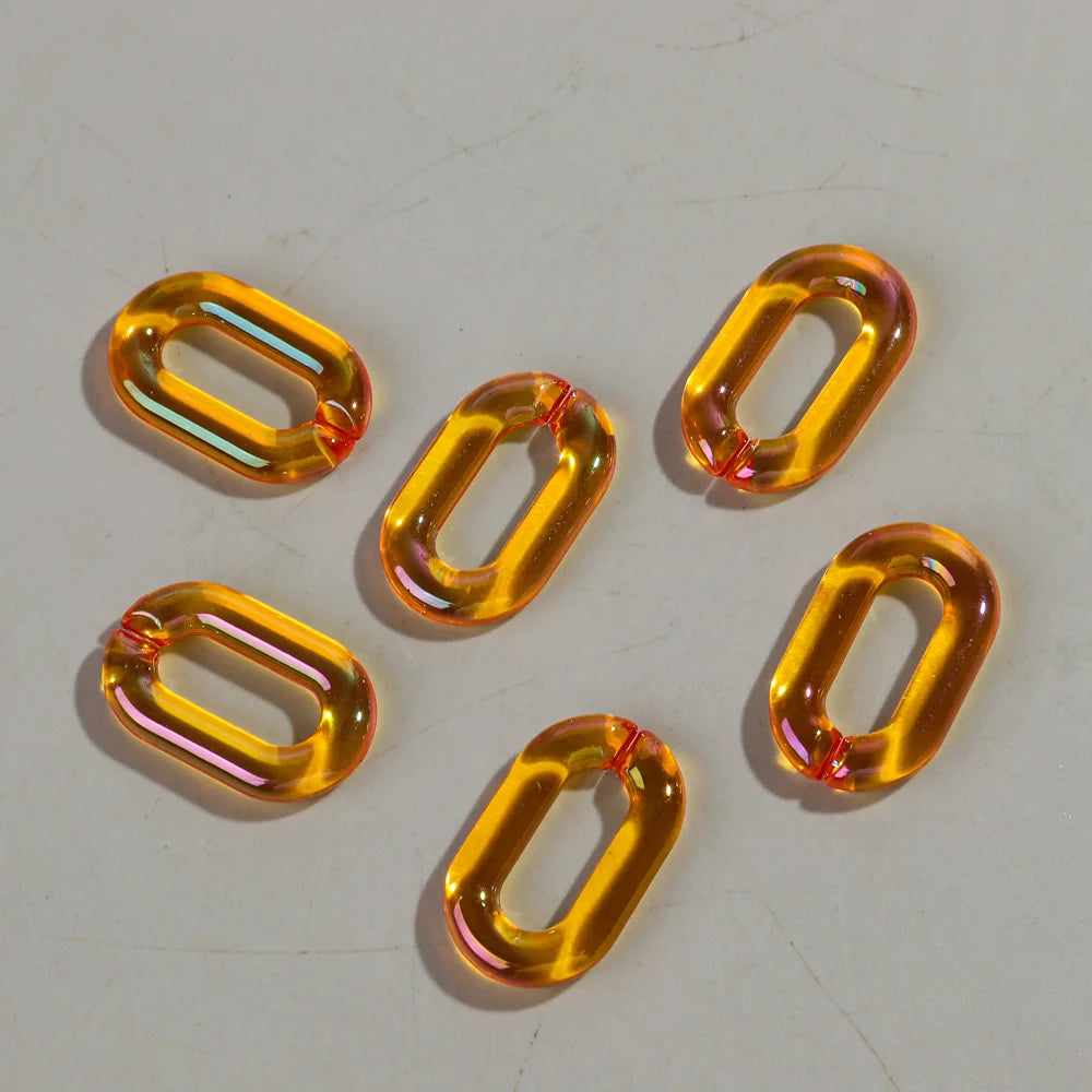 Acrylique Transparent Ovales