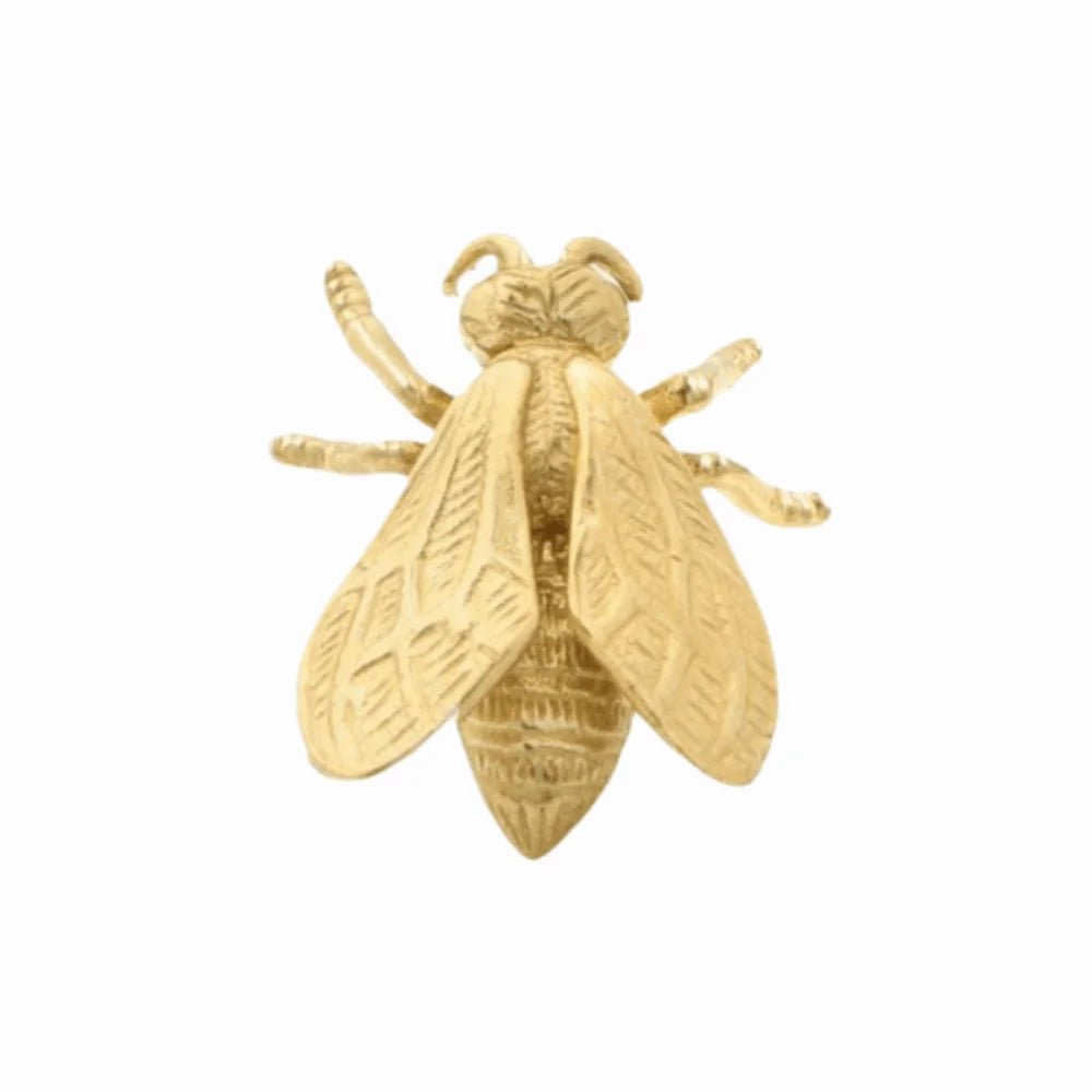 Élégante poignée en laiton d'abeille