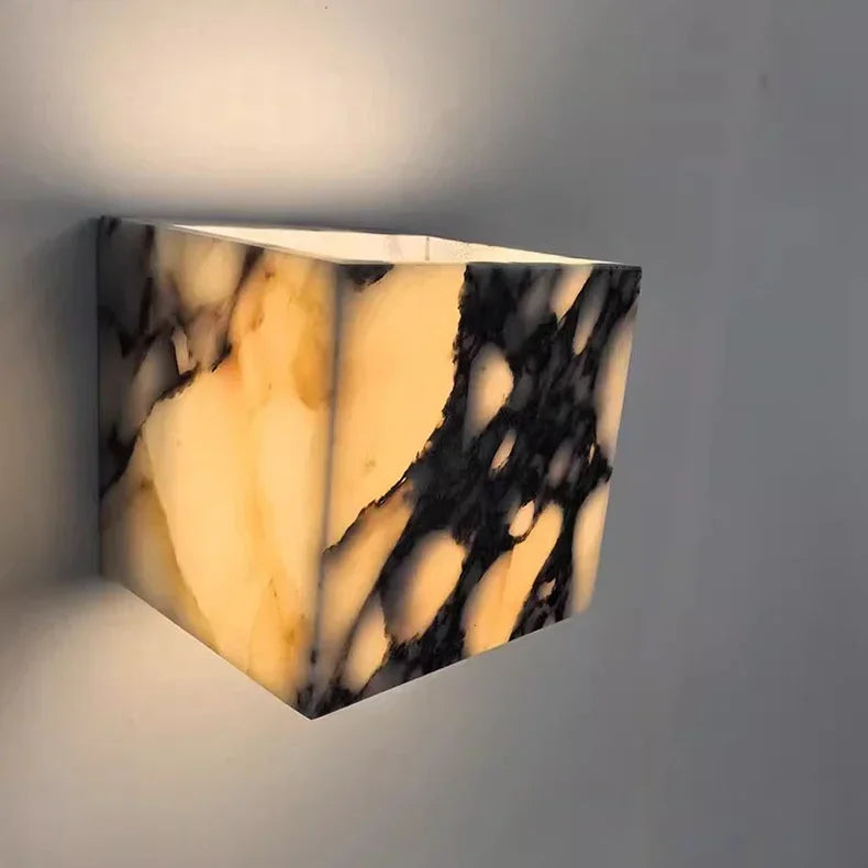 Lampe en marbre italien