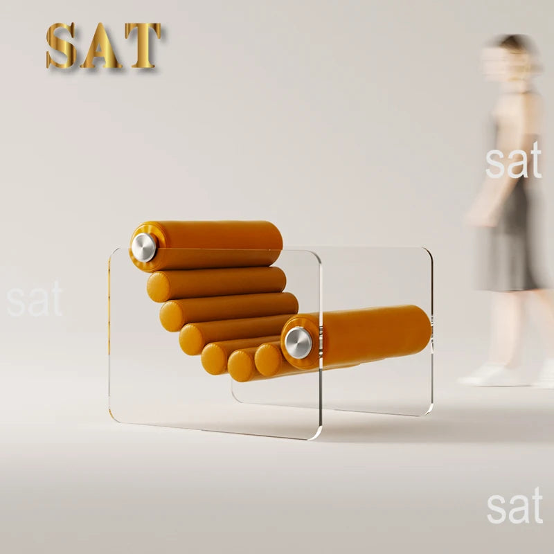 Tabouret acrylique Salon