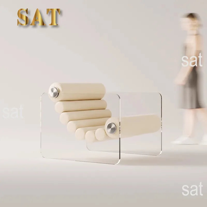 Tabouret acrylique Salon