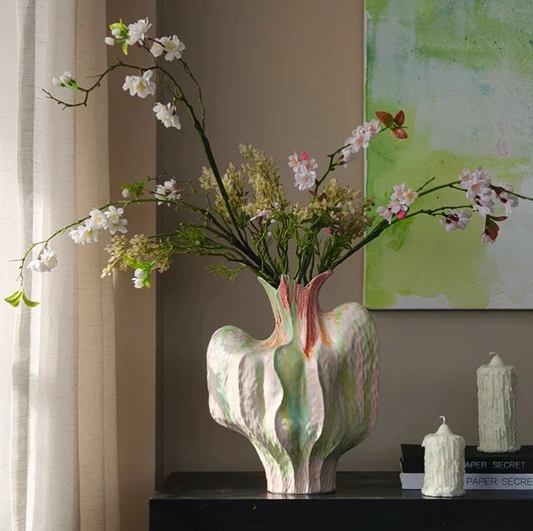 Handmade Abstract Ceramic Vase