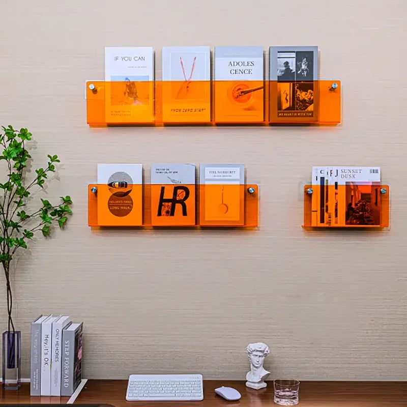 Porte-brochures en acrylique