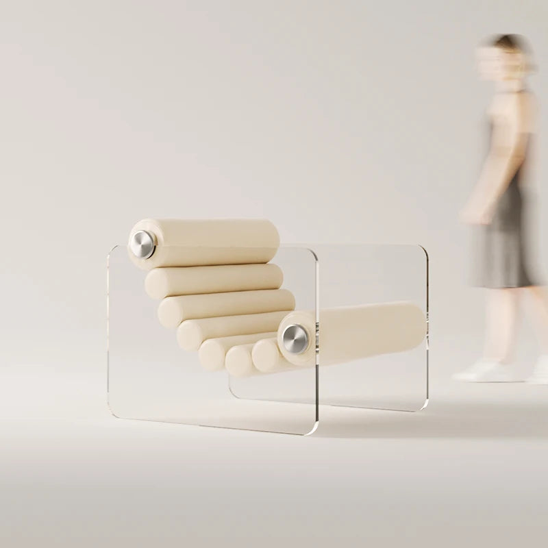 Tabouret acrylique Salon