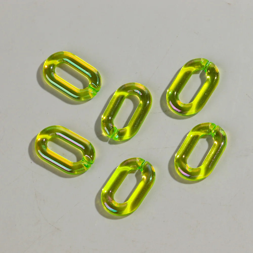 Acrylique Transparent Ovales