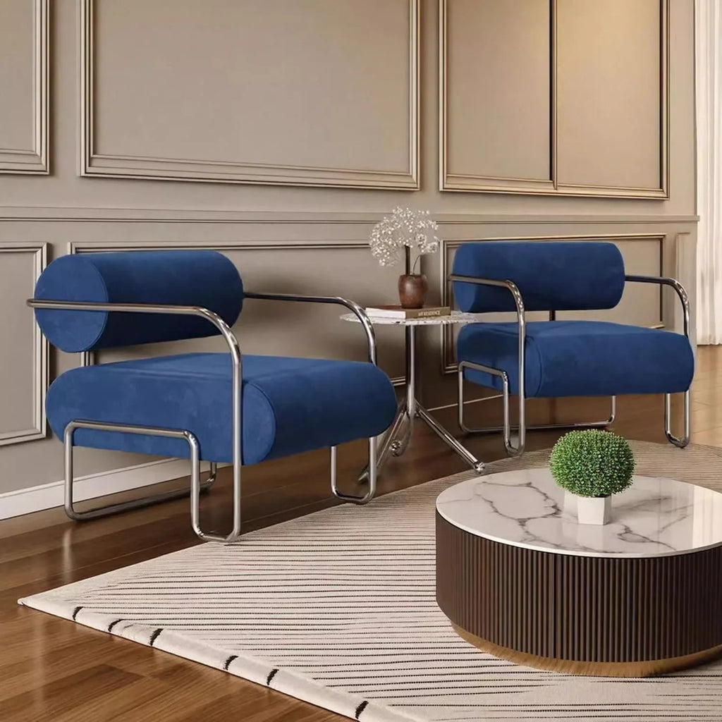 Chaise en acier inoxydable