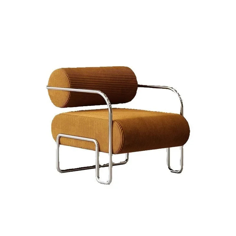 Chaise en acier inoxydable