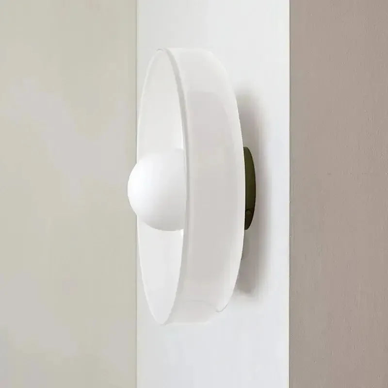 Plafonnier en verre LED nordique