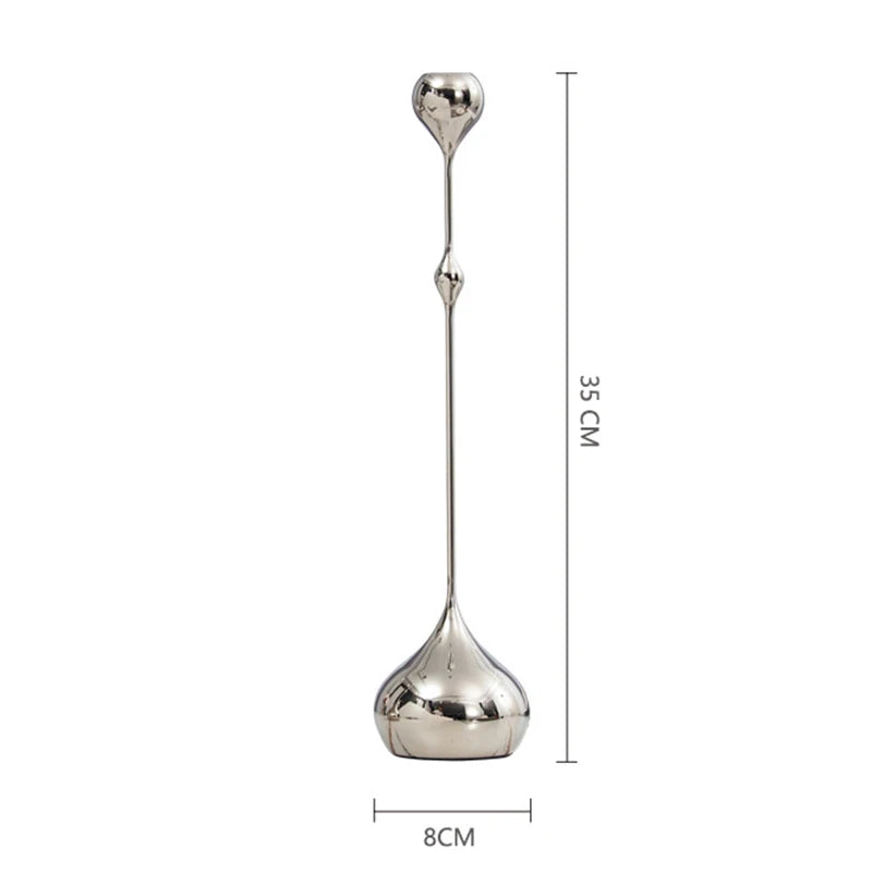 Silver candlestick