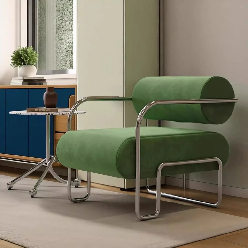 Chaise en acier inoxydable
