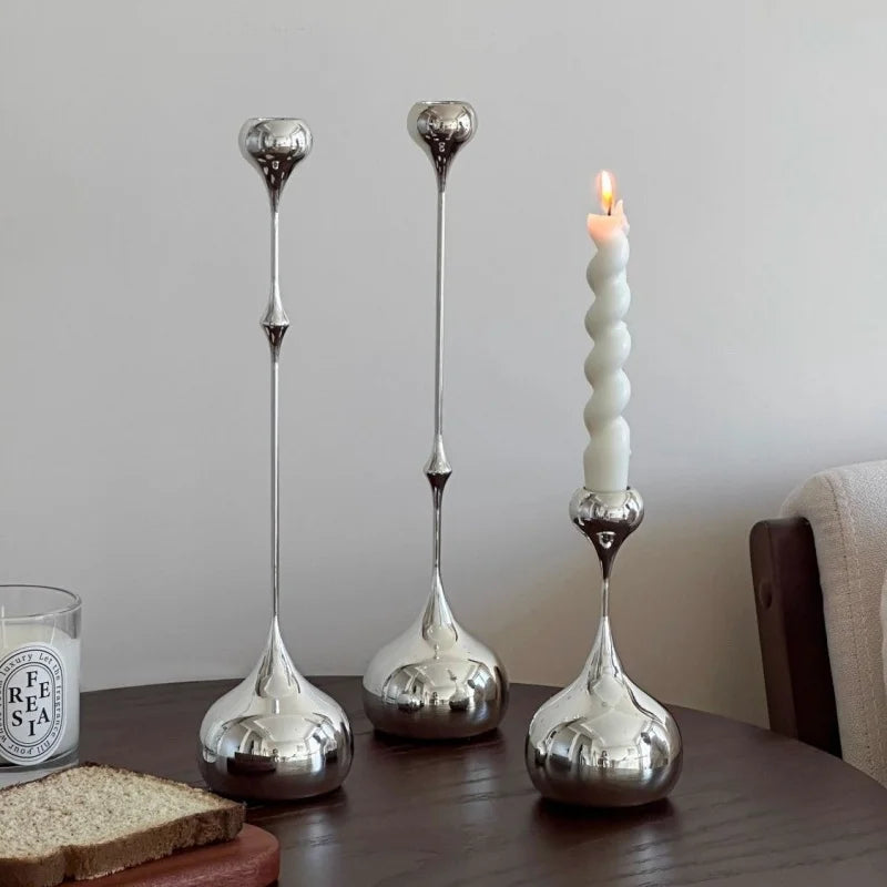Silver candlestick