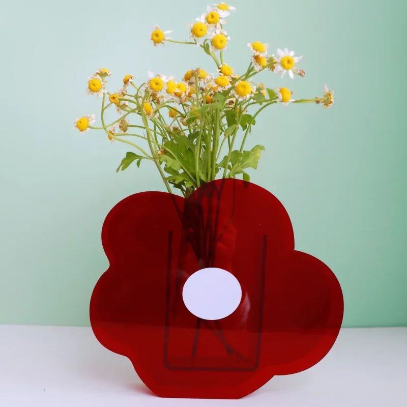 Vases en acrylique