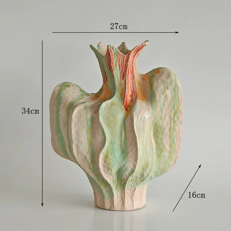 Handmade Abstract Ceramic Vase