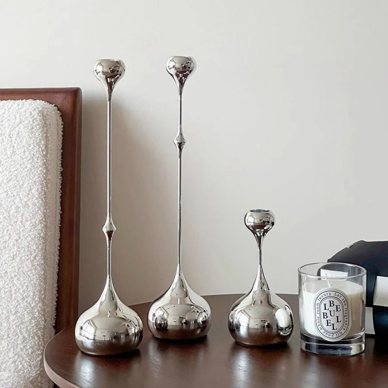 Silver candlestick