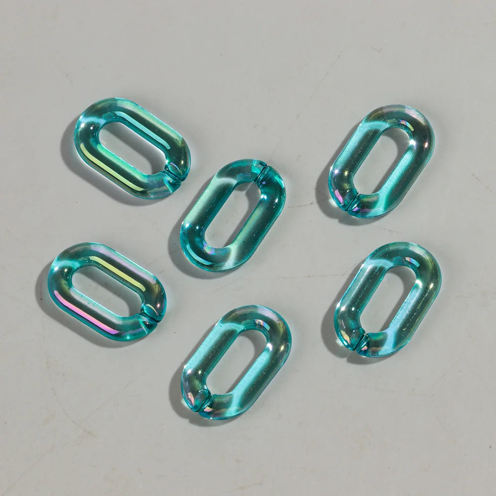 Acrylique Transparent Ovales