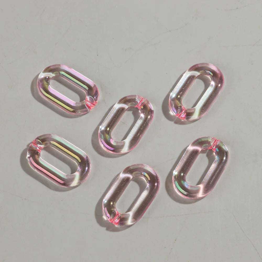 Acrylique Transparent Ovales