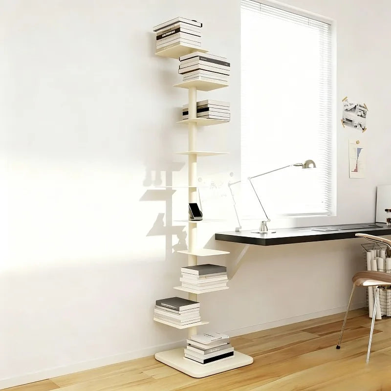 Étagère à livres rotative