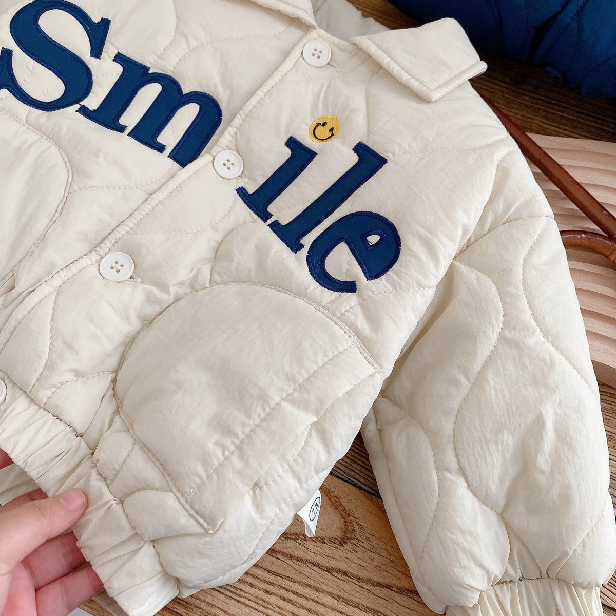 Veste Matelassée SMILE - Veste Hiver Bébé 0-6 ans | Varenne Kids Club