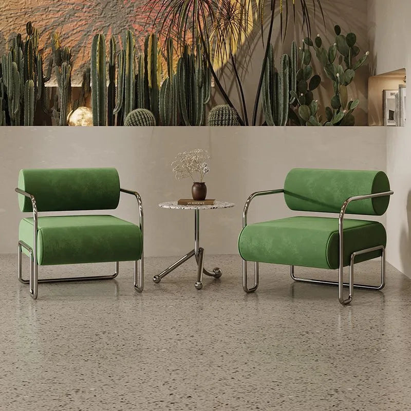 Chaise en acier inoxydable