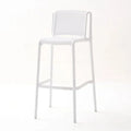 Chaises de bar en plastique simple moderne