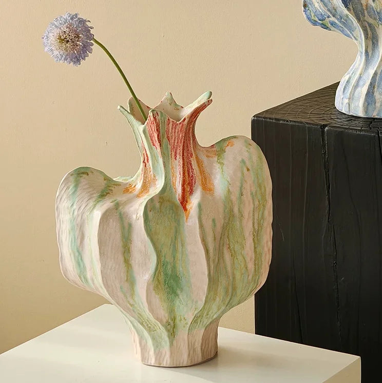 Handmade Abstract Ceramic Vase