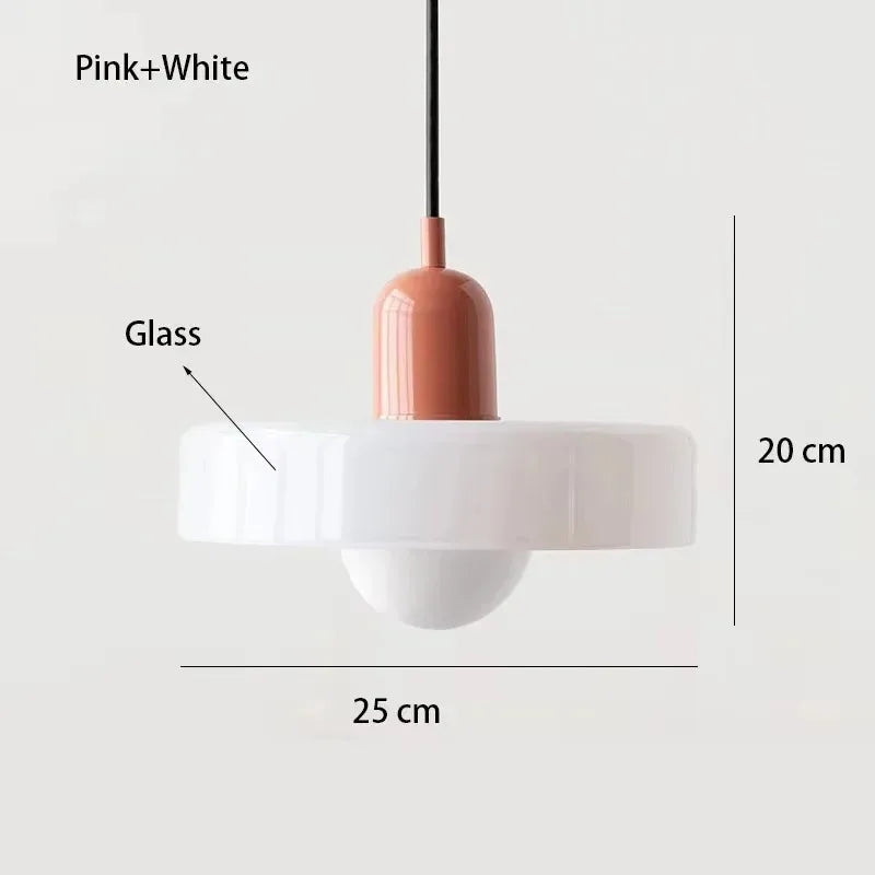 Lustre de plafond coloré