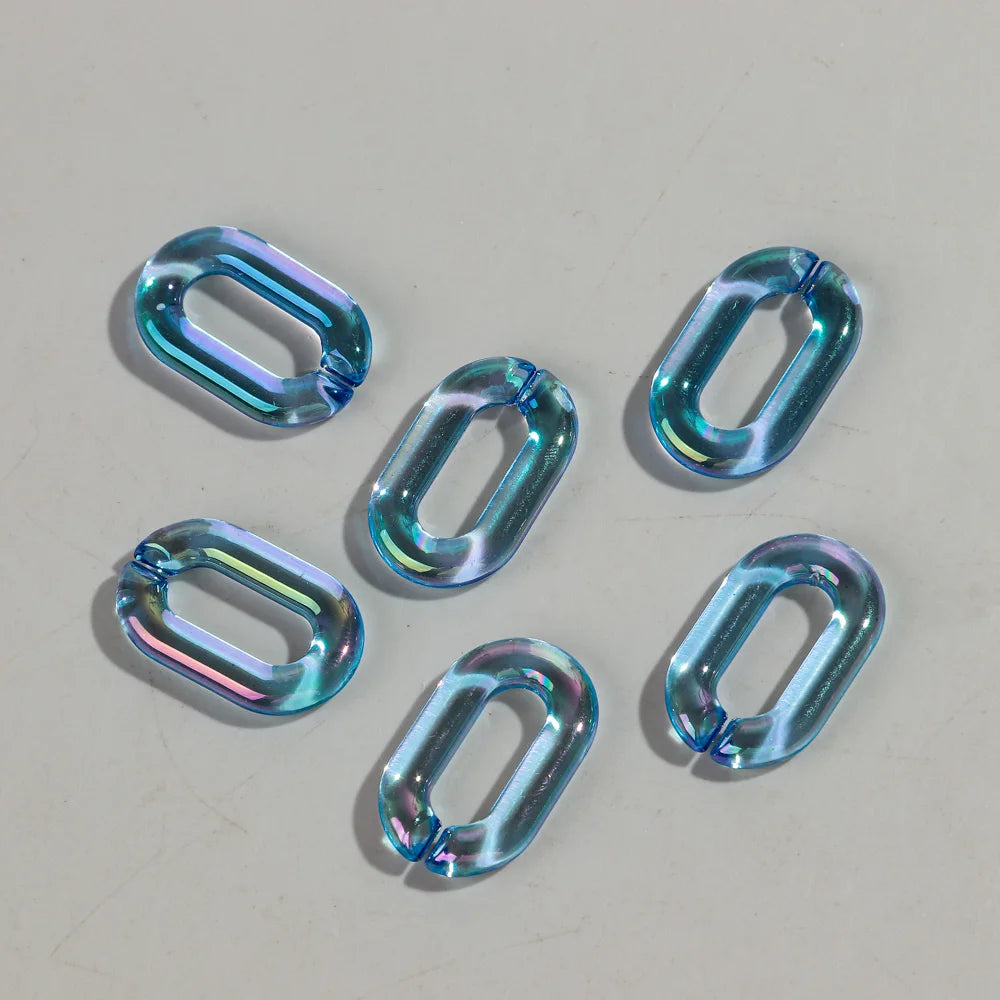 Acrylique Transparent Ovales